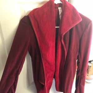 Lululemon wrap fleece jacket